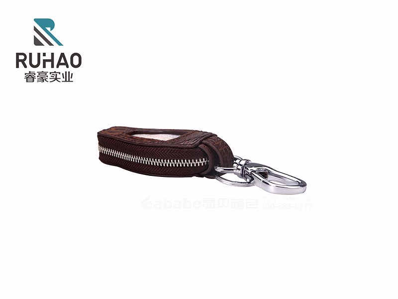 鱷魚（yú）皮鑰匙包